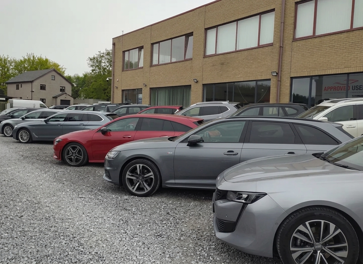 Selectie van gebruikte auto's op het Autodirect wagenpark in Zaventem
